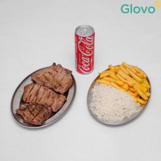 Menu Lombo de Vitela II com Sumo Lata