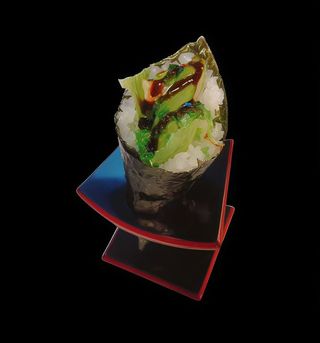 Temaki de langostino