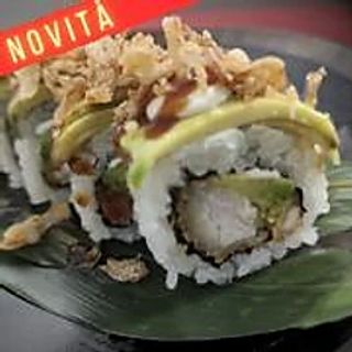 Fried chicken uramaki