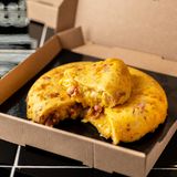 Tortilla De Bacon Ahumado Y Queso