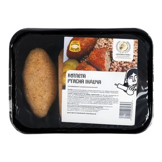 Котлета м'ясна індича заморожені (395г)