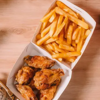 Alitas De Pollo Al Plato