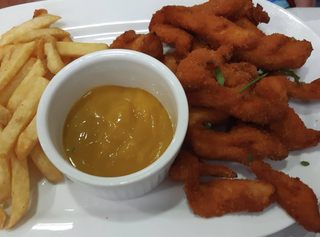 Tiras De Pollo Miel (Ración)