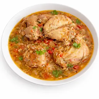 Soupe De Poulet & Accompagnement