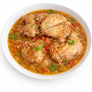 Soupe De Poulet & Accompagnement