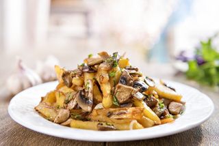 Картошка с грибами 