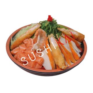salade Ebi Saumon