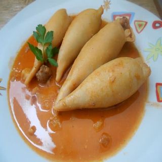 Chipirones Rellenos Estilo Pekín