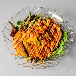 Ensalada Pollo Katsu