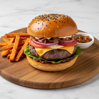 Burger cu mușchi file