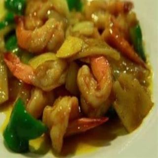 Gambas Con Salsa De Curry