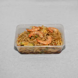 Yaki Udon con Gamberi
