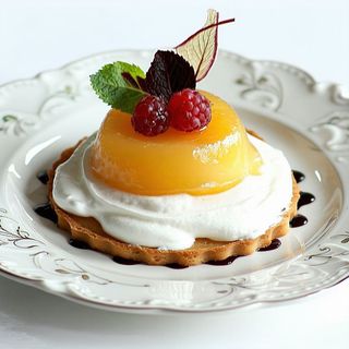 Bezea cu crema de mascarpone