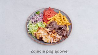 Mix Kebab na Talerzu