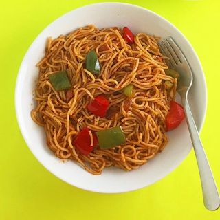 Jollof Spaghetti
