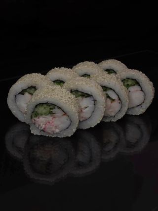 Каліфорнія в кунжуті з Креветкою