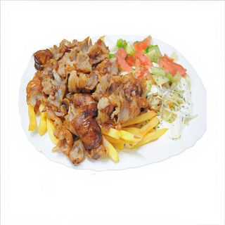 Plato Kebab De Pollo