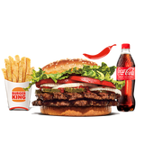 Menú Spicy Whopper® (2 carnes)