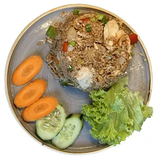 Fried rice kurczak