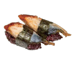 7A.Nigiri Black De Anguila (2 Pzs.)