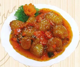 Kurczak w sosie słodko-kwaśnym 350g