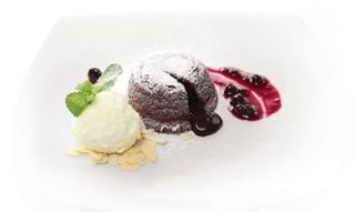 Lava cake cu inghetata