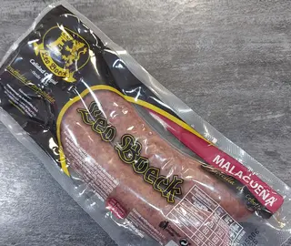 Bocadillo de morcilla de cebolla pan con tomate