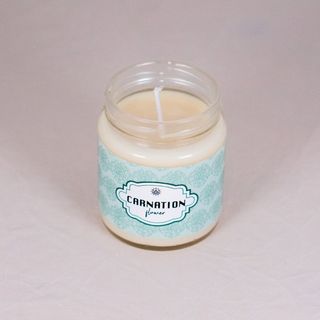 Carnation Flower Candle