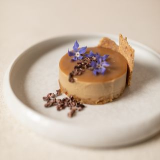 Cheesecake con Dulce De Leche de Coco
