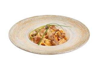 Прясна паста с телешко и манатарки (450г)