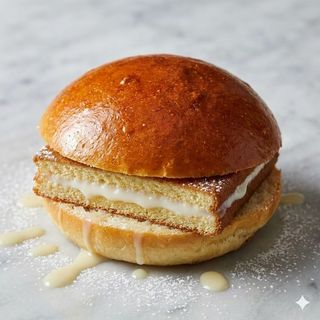 Brioche al Kinder Fetta al latte