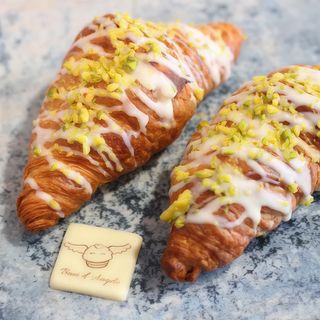 2 Petit croissans de pistacho - sin gluten