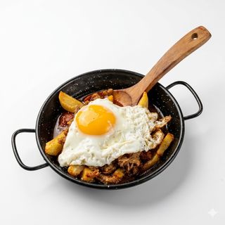 Huevos Con Jamón (Ración)