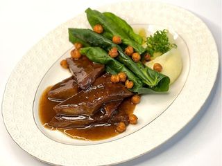 Яловичий язик з картопляним пюре (410g)