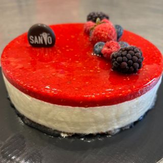 Cheesecake lamponi per 8 persone 