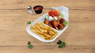 Nuggets i pomfrit