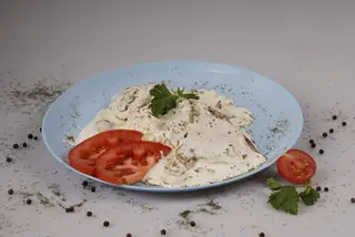 Belo meso u sosu od šampinjona