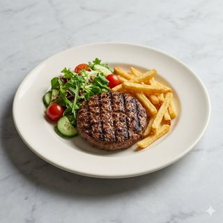 Hamburger piatto