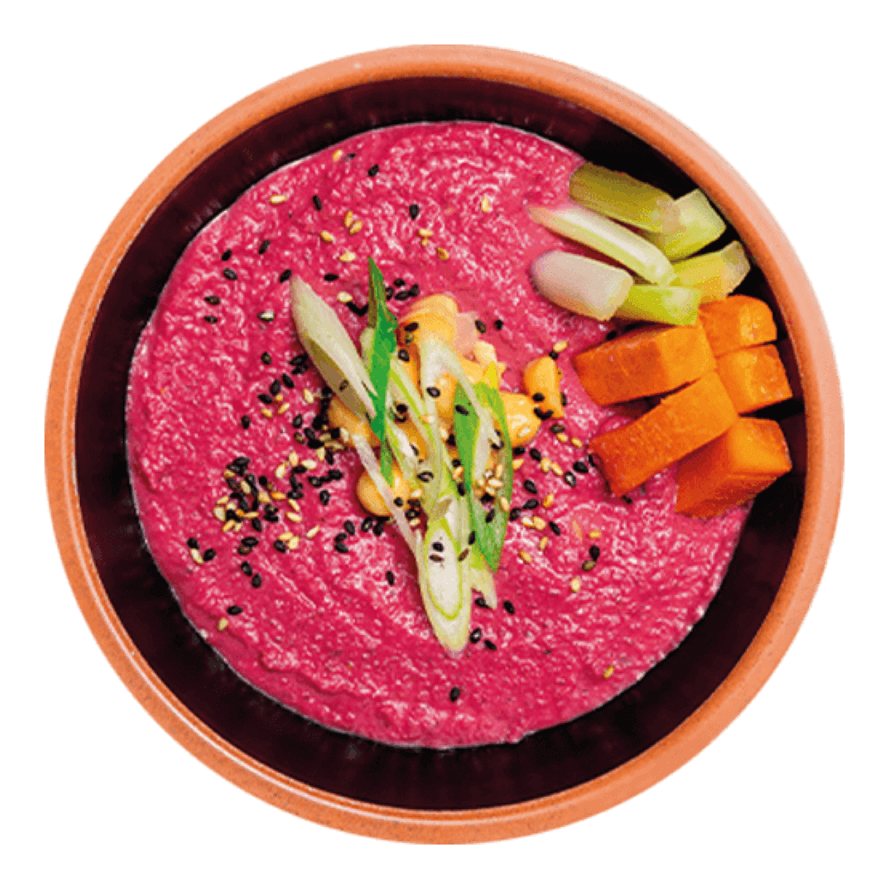 Hummus con crudités