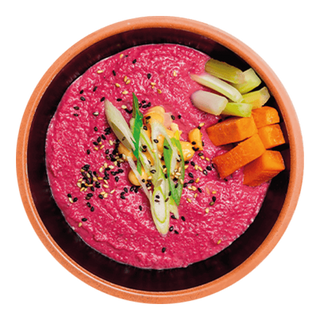 Hummus con crudités