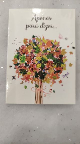 Cartão "Apenas para dizer... '