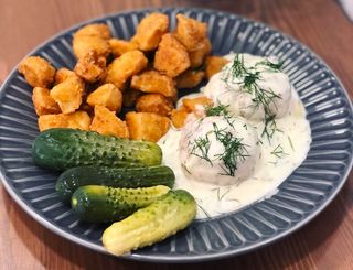 Pulpety wieprzowe w sosie koperkowym