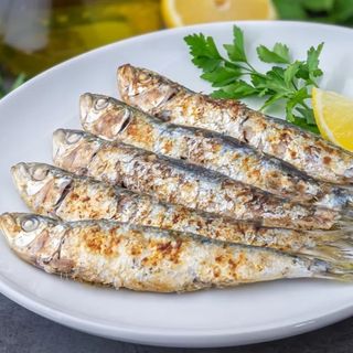 Sardinas a la plancha 