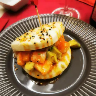 Pan Bao de Salmón