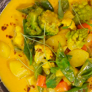 Curry de verduras 