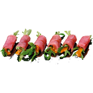 САШИМИ ТОН С ТРЮФЕЛ И РУКОЛА