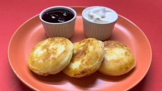 ხაჭოს მაჭკატები არაჟნით და მურაბით