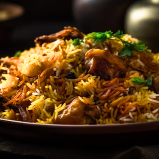 Chicken biriyani