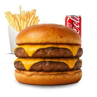 Double Cheeseburger Combo MENU