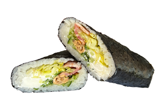 Хенд Рол з мідіями та беконом